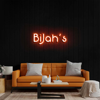 BiJah’s - Premium Neon Artwork