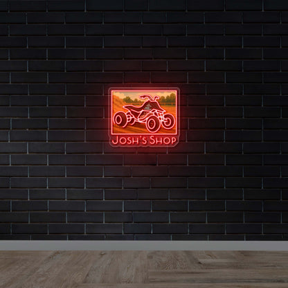 JOSH'S SHOP - Premium Neon Artwork