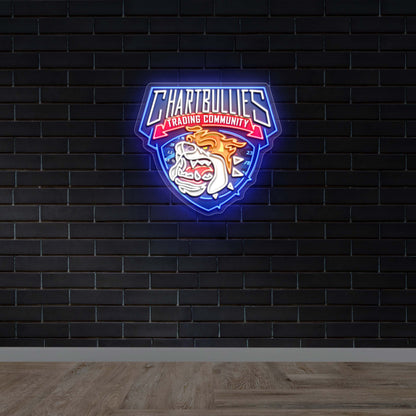 CHARTBULLIES - Premium Neon Artwork