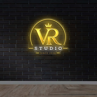 VR Studio - Premium Neon Artwork