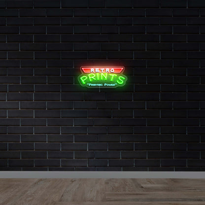 Retro Prints - Premium Neon Artwork