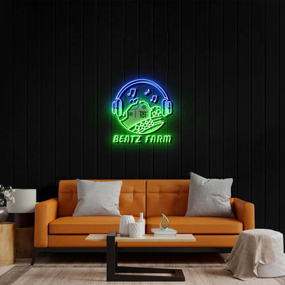 Beatz Farm - Premium Neon Artwork