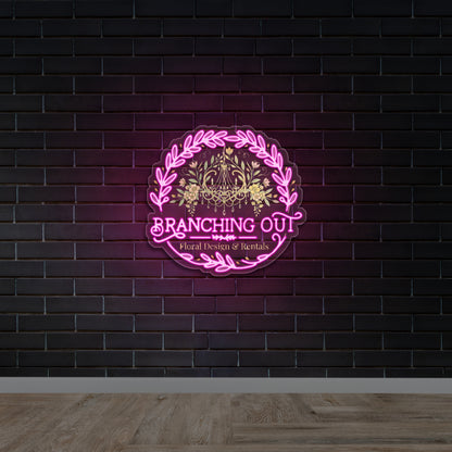BRANCHING OUT - Premium Neon Artwork