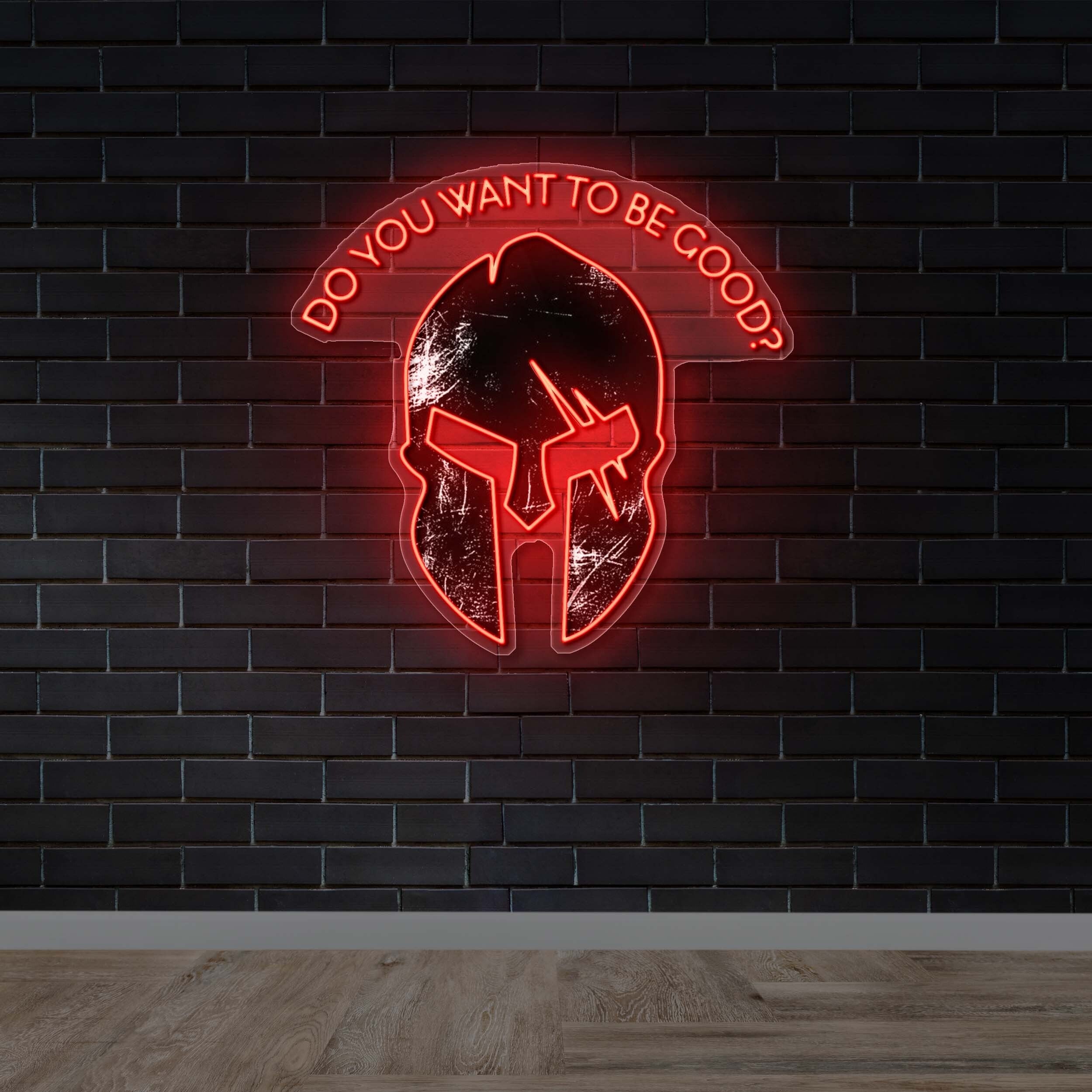 Do You Want To Be Good? - Premium Neon Artwork