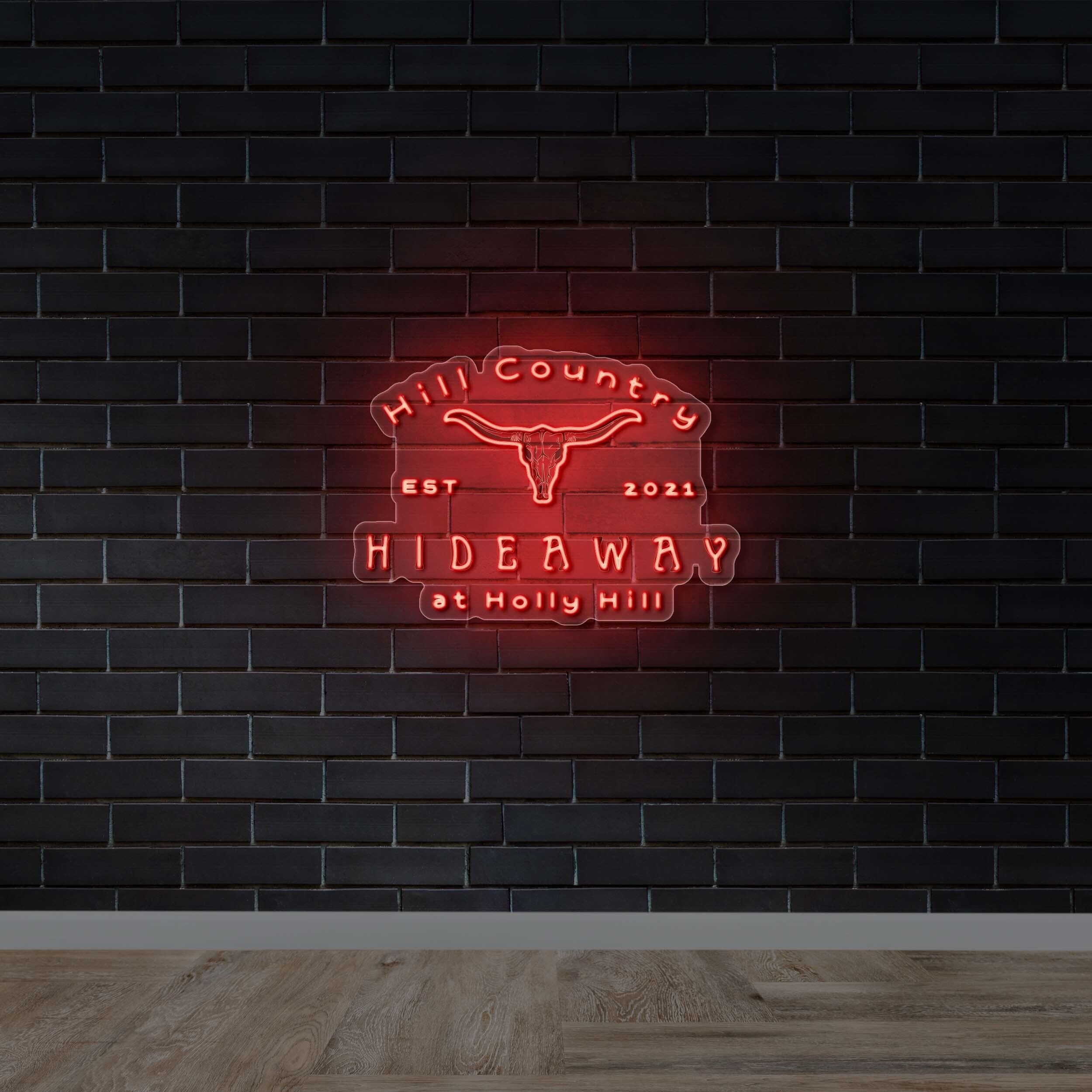 HIDEAWAY - Premium Neon Artwork