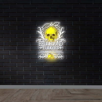 HELLHOUND ELIXIRS - Premium Neon Artwork