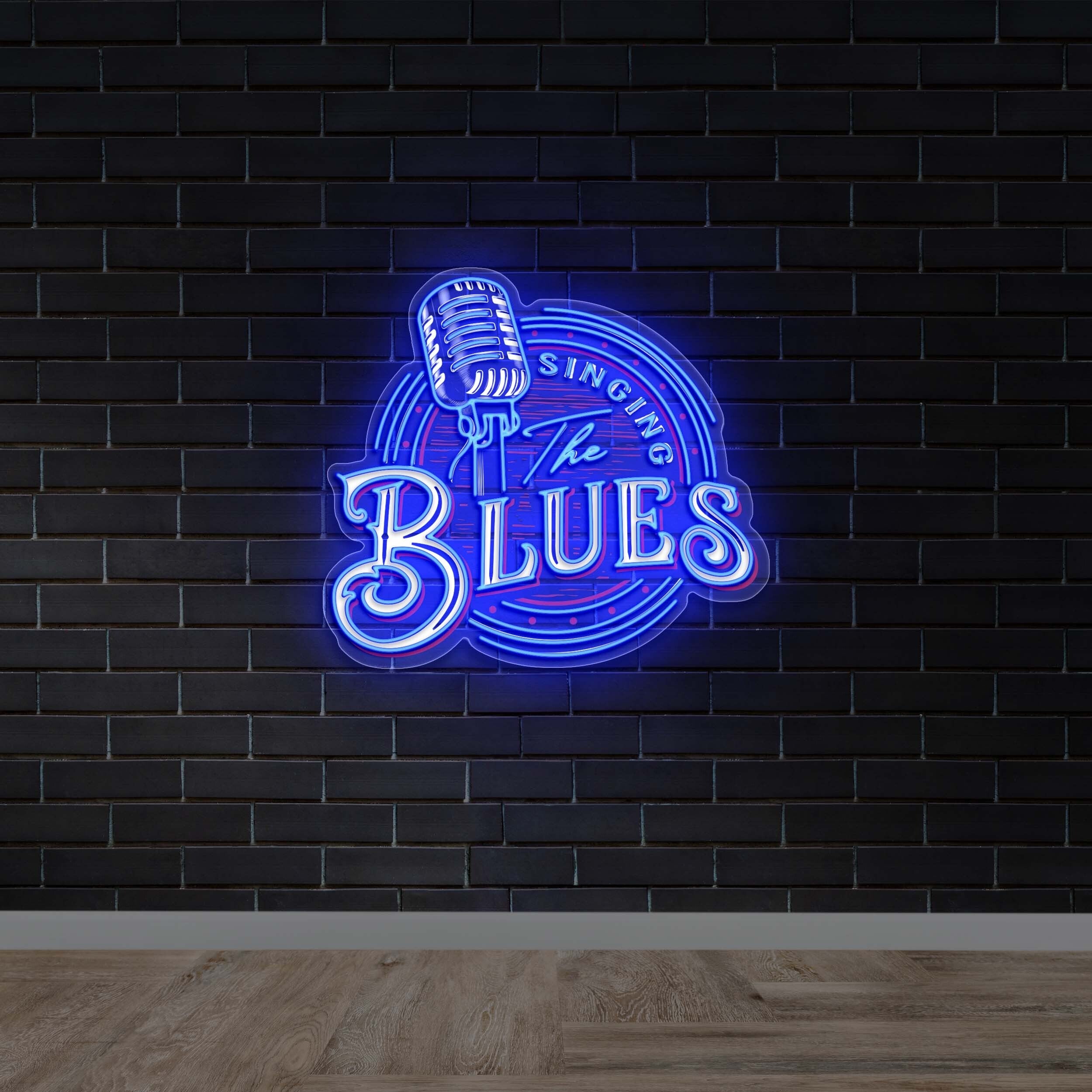 Singing The Blues - Premium Neon Artwork