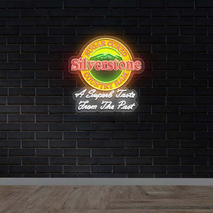 SILVERSTONE | 2nd Version - Premium Neon Artwork
