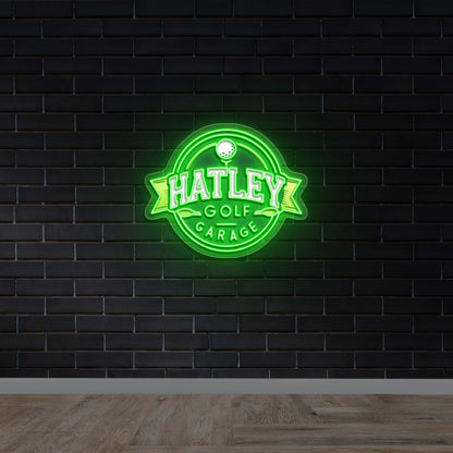 Hatley Golf -  Premium Neon Artwork