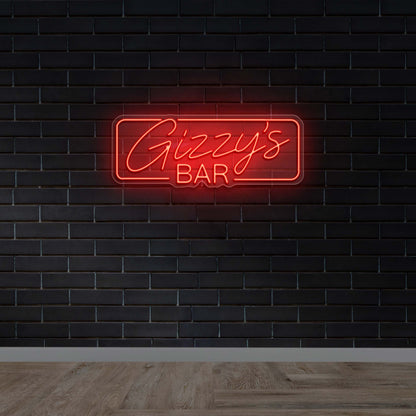Gizzy's Bar - Premium Neon Artwork