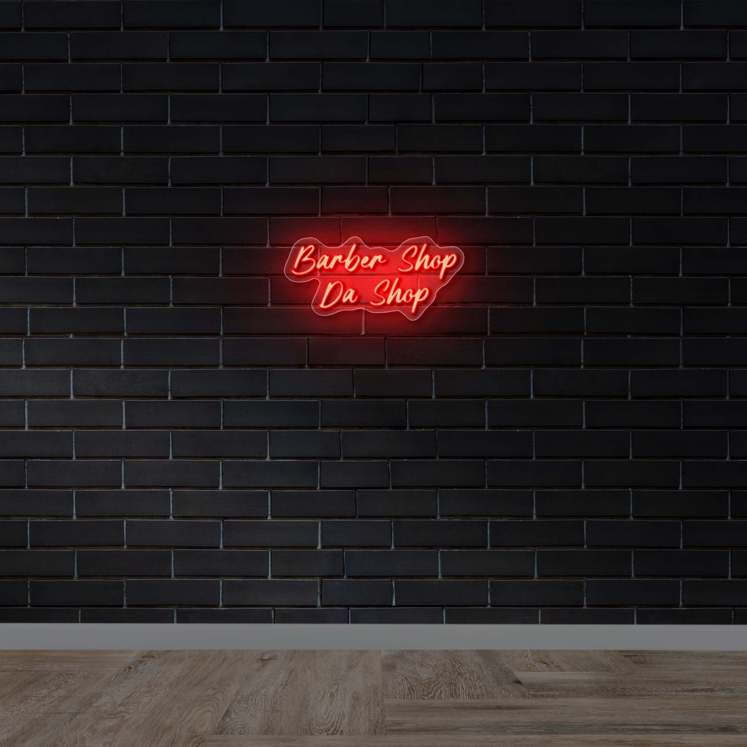 Barber shop Da shop - Premium Neon Artwork