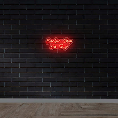 Barber shop Da shop - Premium Neon Artwork