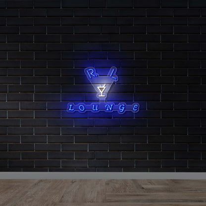 RL LOUNGE - Premium Neon Artwork