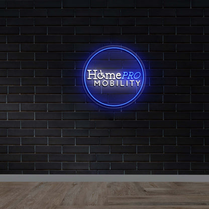 HomePRO Mobility - Premium Neon Artwork