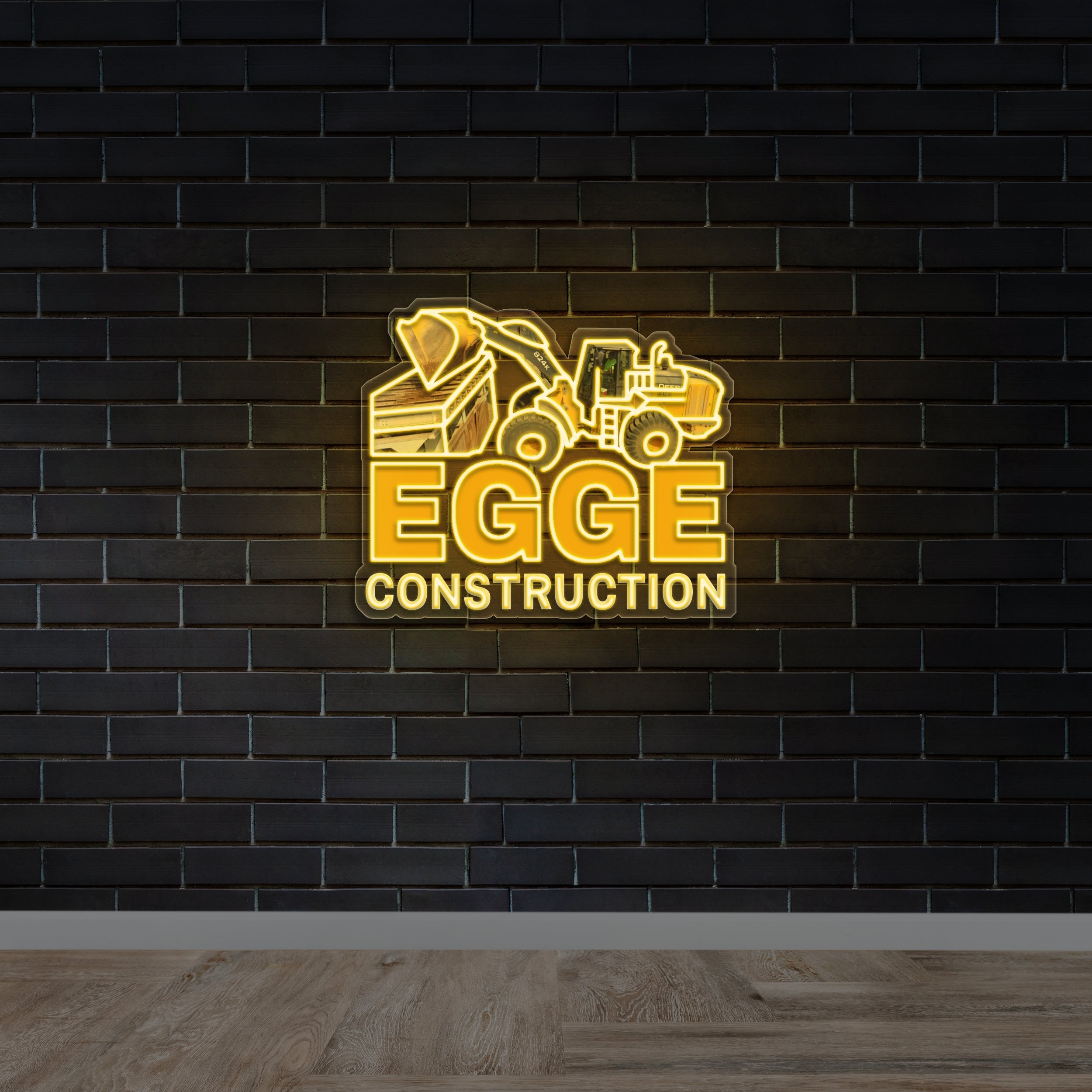 EGGE CONSTRUCTION - Premium Neon Artwork
