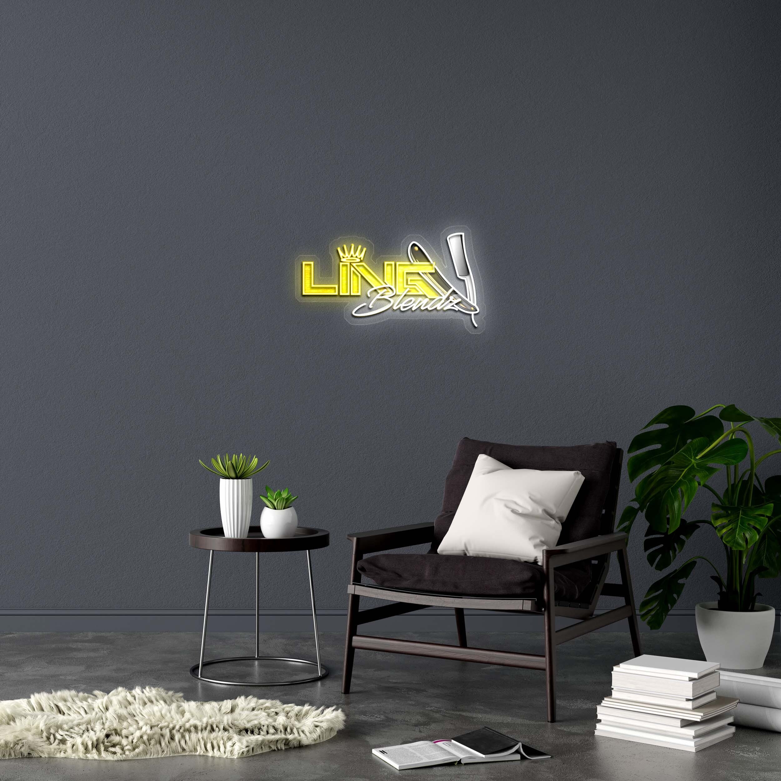 LINE Blendz - Premium Neon Artwork