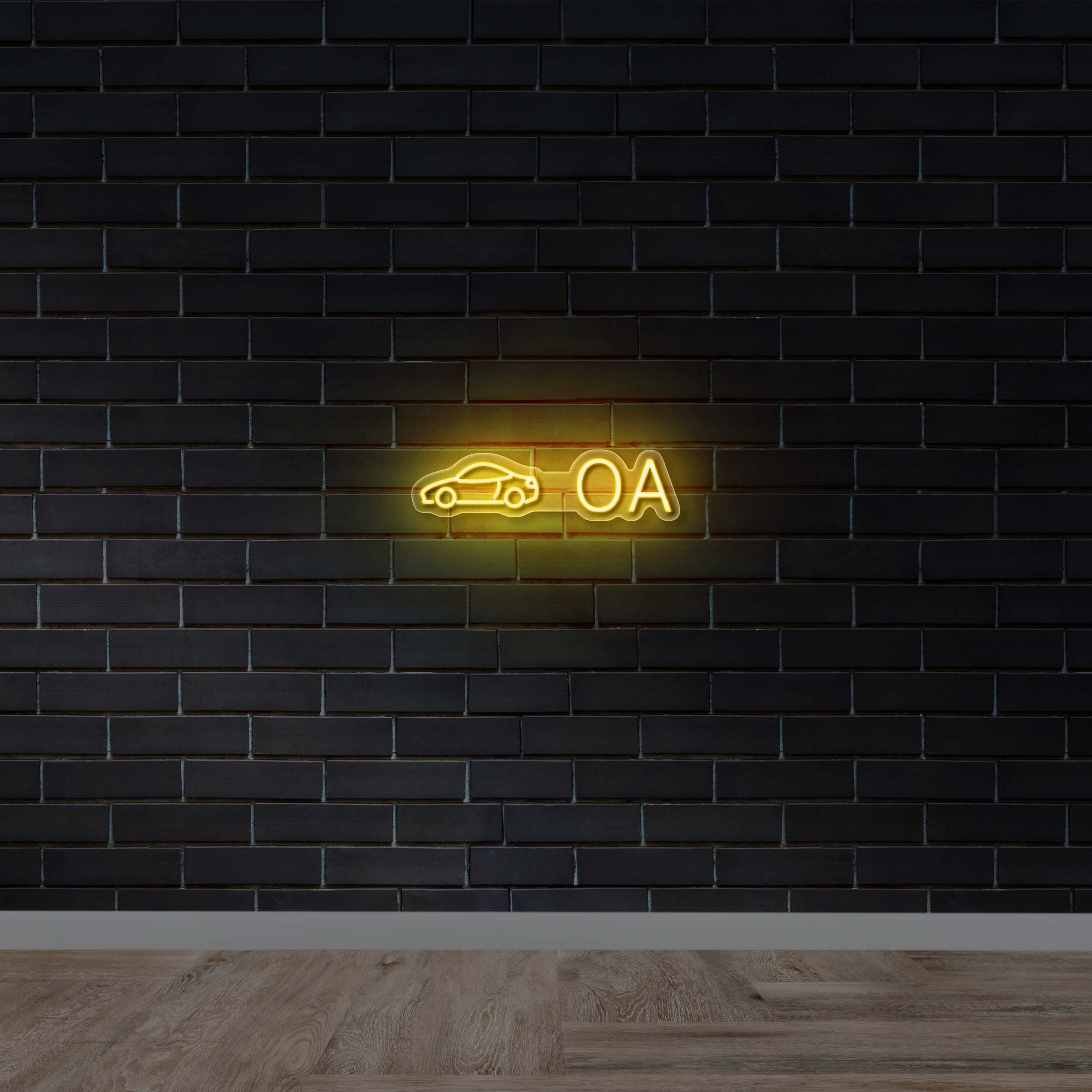OA | Mirrored version - Premium Neon Artwork