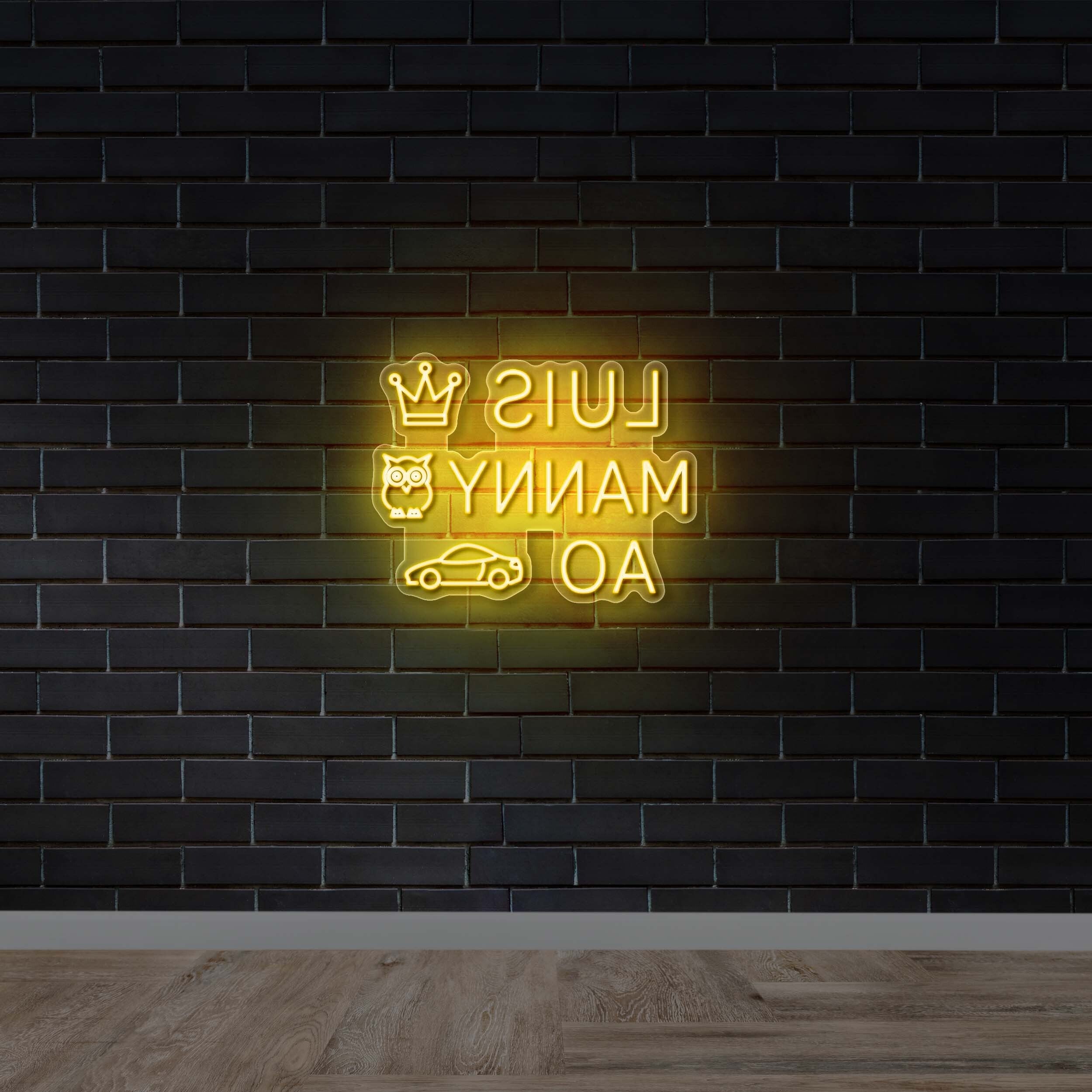 LUIS MANNY OA - Premium Neon Artwork