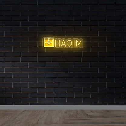 MICAH | 2nd Version - Premium Neon Artwork