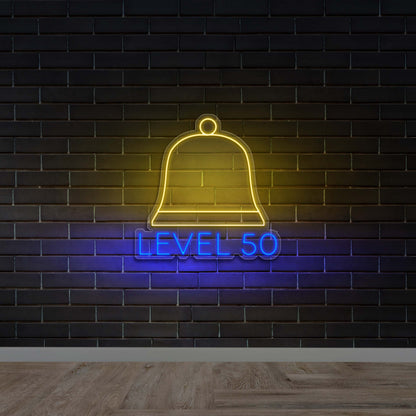 Level 50 - Premium Neon Artwork