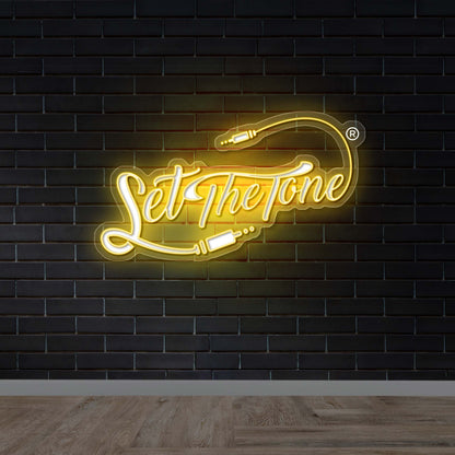 Set the Tone - Premium Neon Artwork