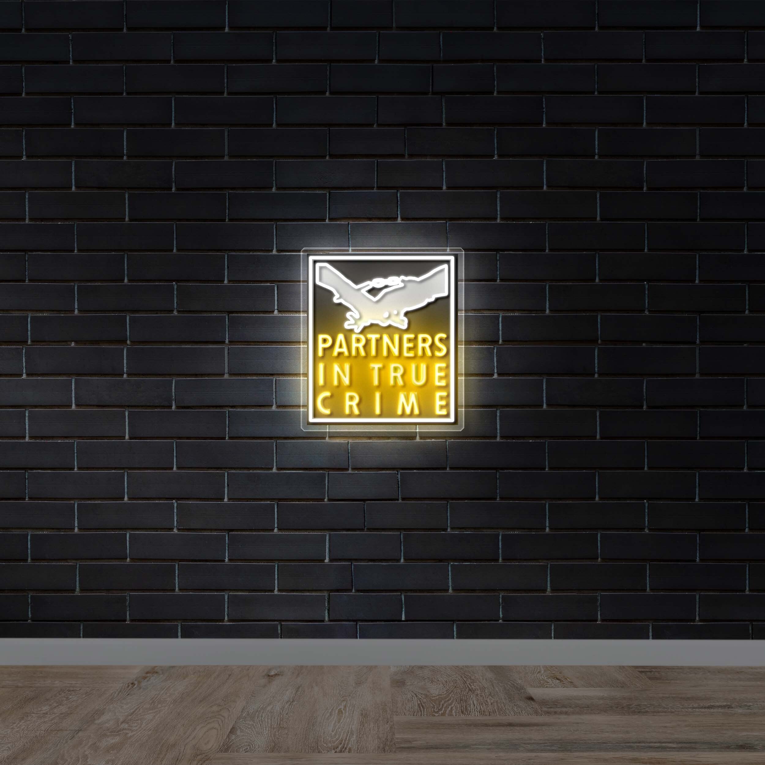 Partners In True Crime - Premium Neon Artwork