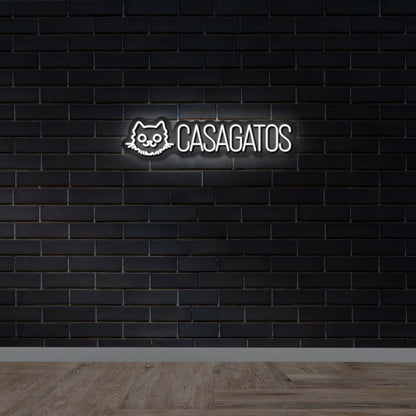 CASAGATOS - Premium Neon Artwork