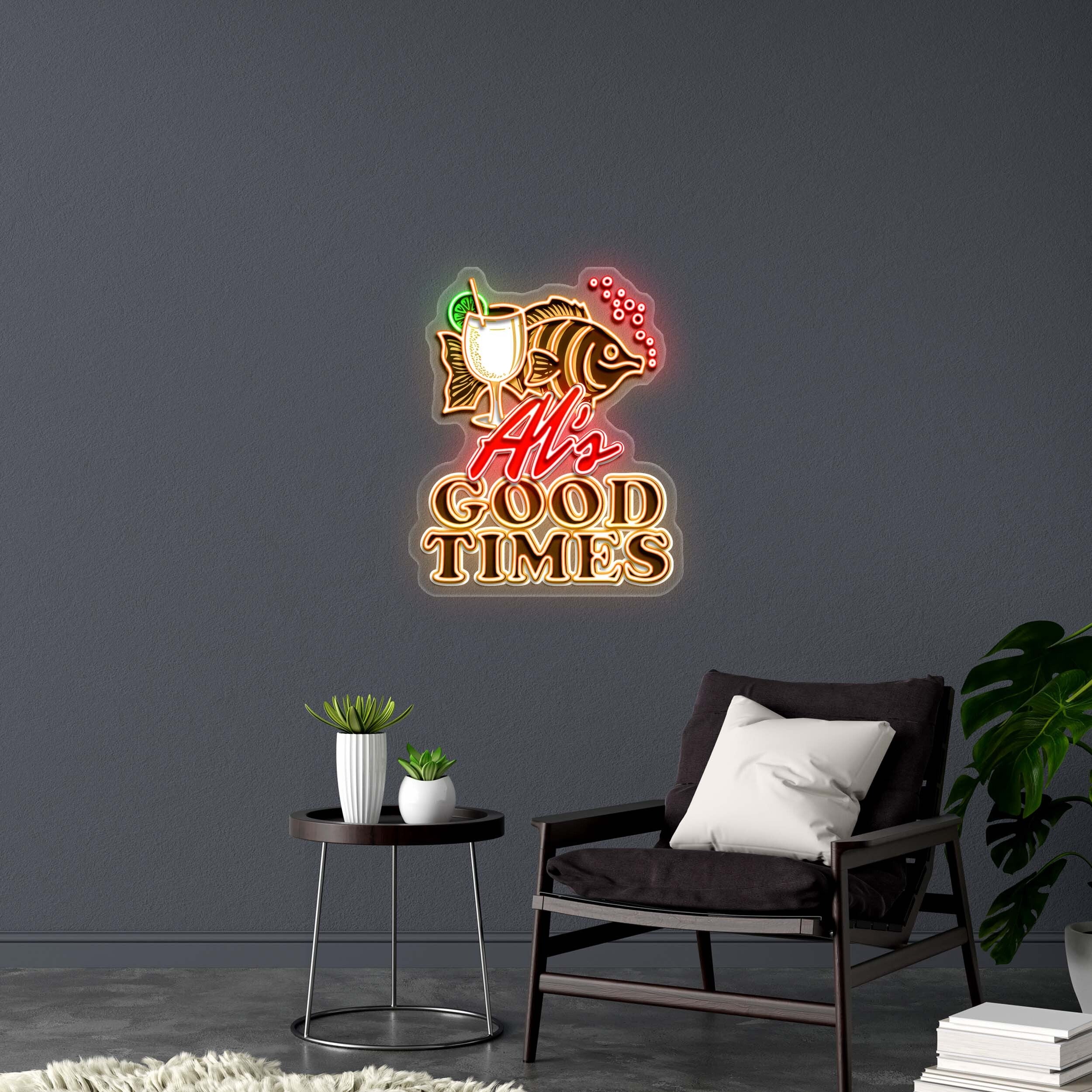 AL'S GOOD TIMES | 2nd Version - Premium Neon Artwork