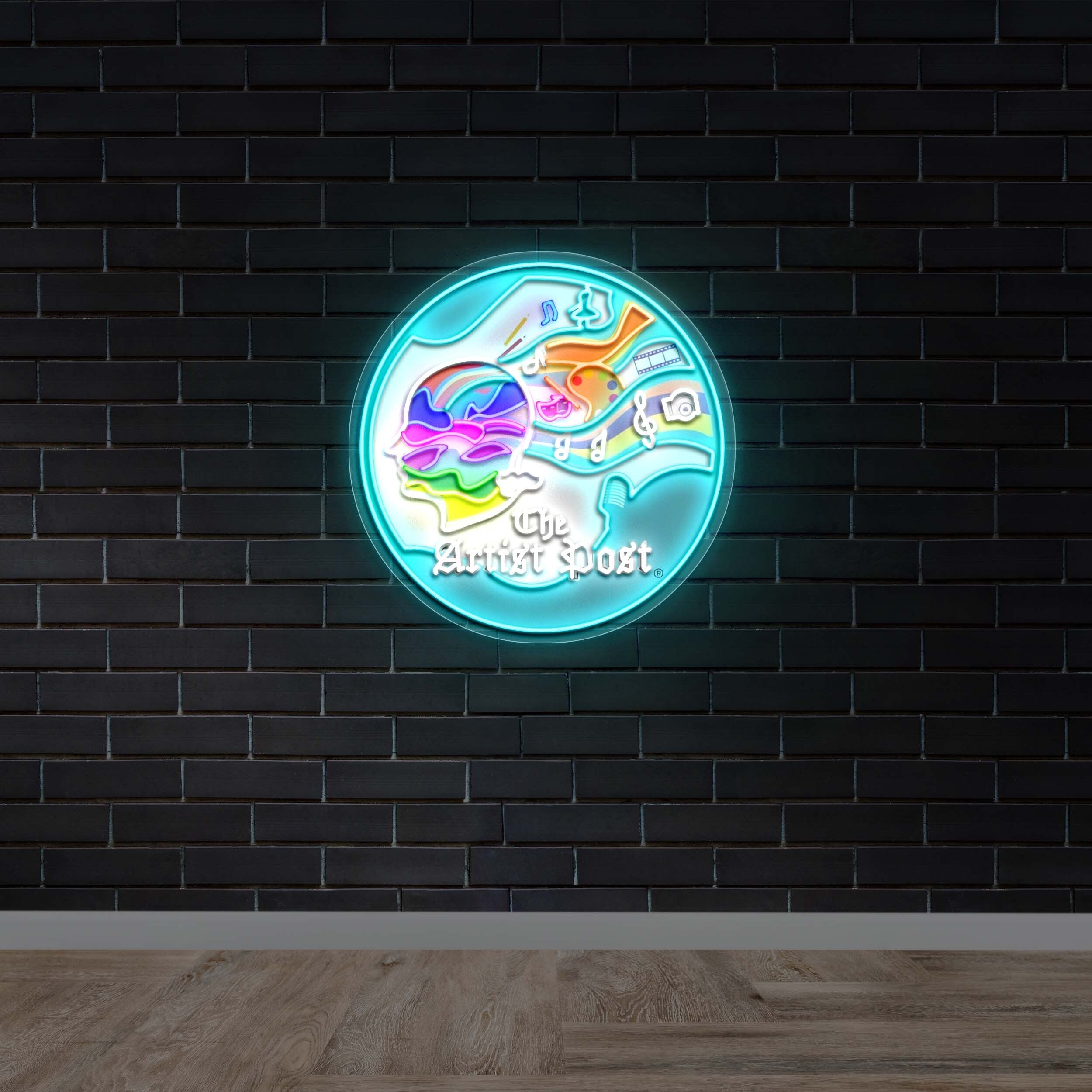 The Artist Post - Premium Neon Artwork