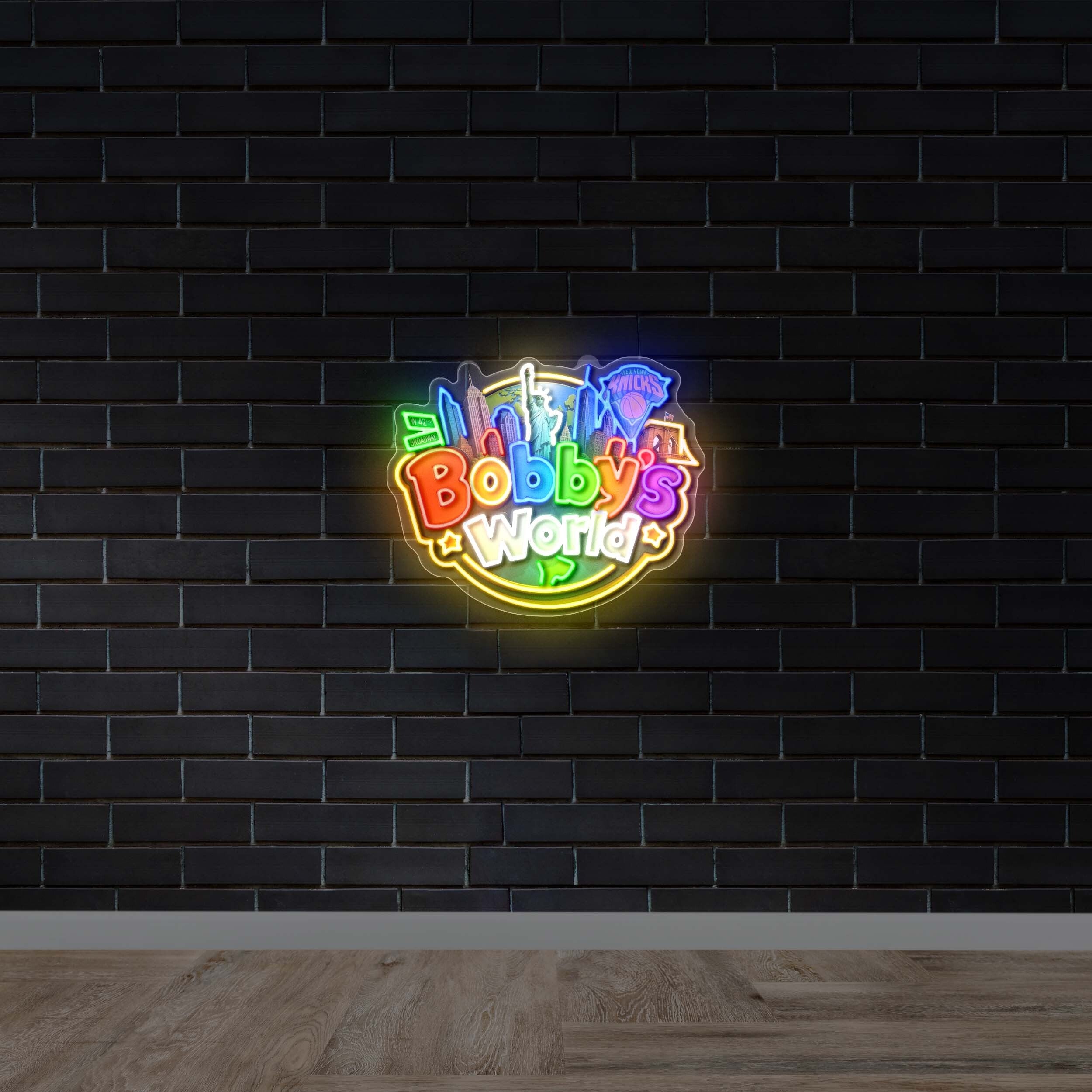 Bobby's World - Premium Neon Artwork