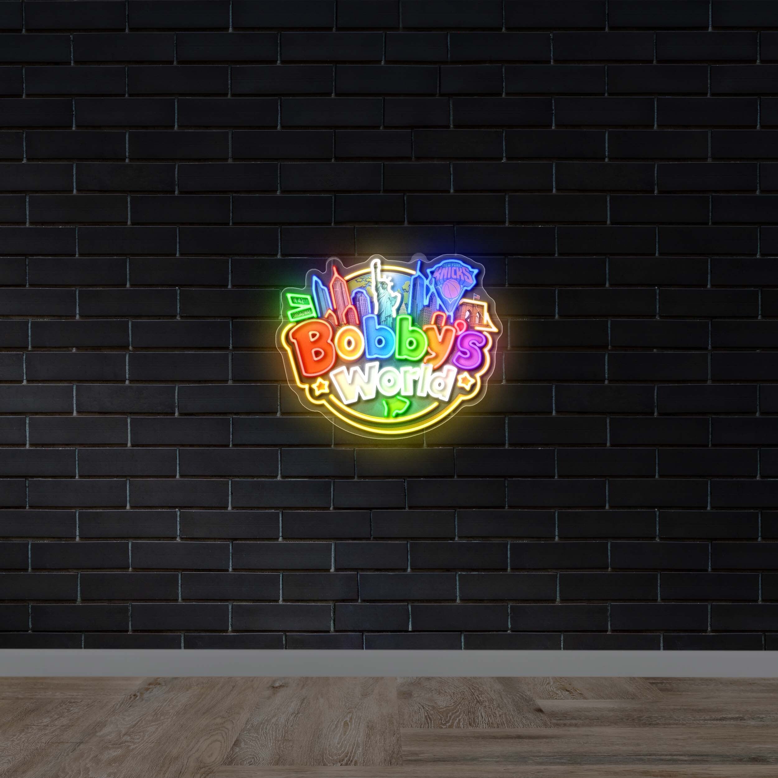 Bobby’s World - Premium Neon Artwork