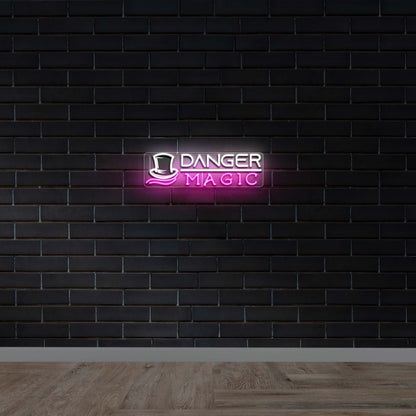 Danger Magic - Premium Neon Artwork