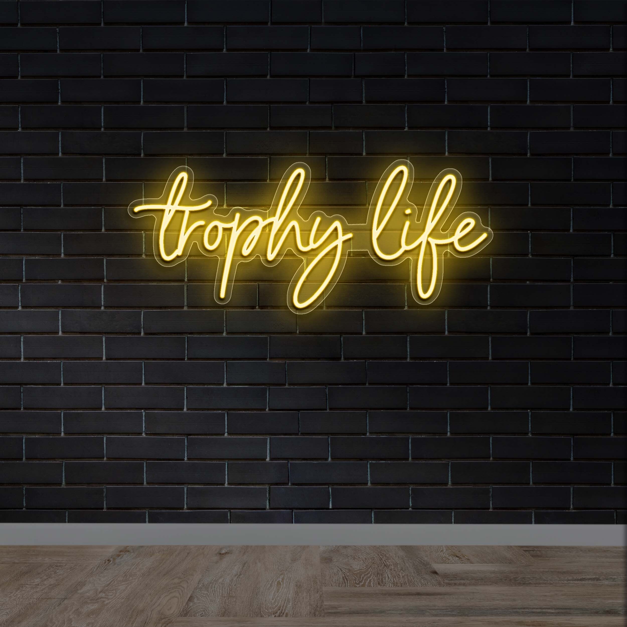 Trophy Life - Premium Neon Artwork