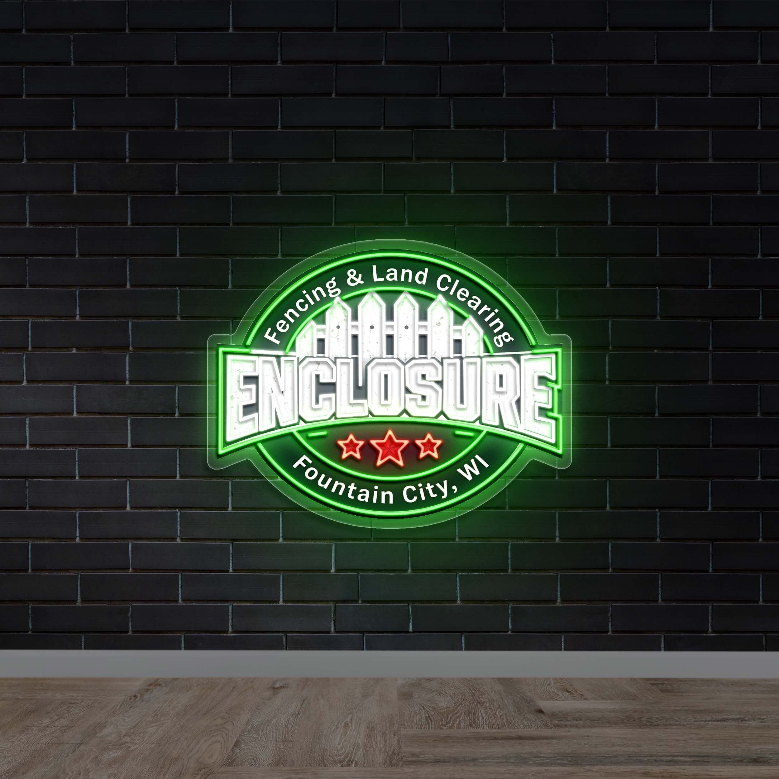 Enclosure - Premium Neon Artwork