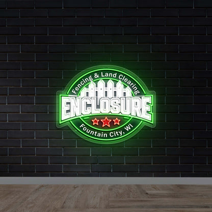 Enclosure - Premium Neon Artwork