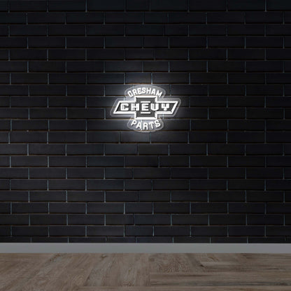 Gresham Chevy Parts - Premium Neon Artwork