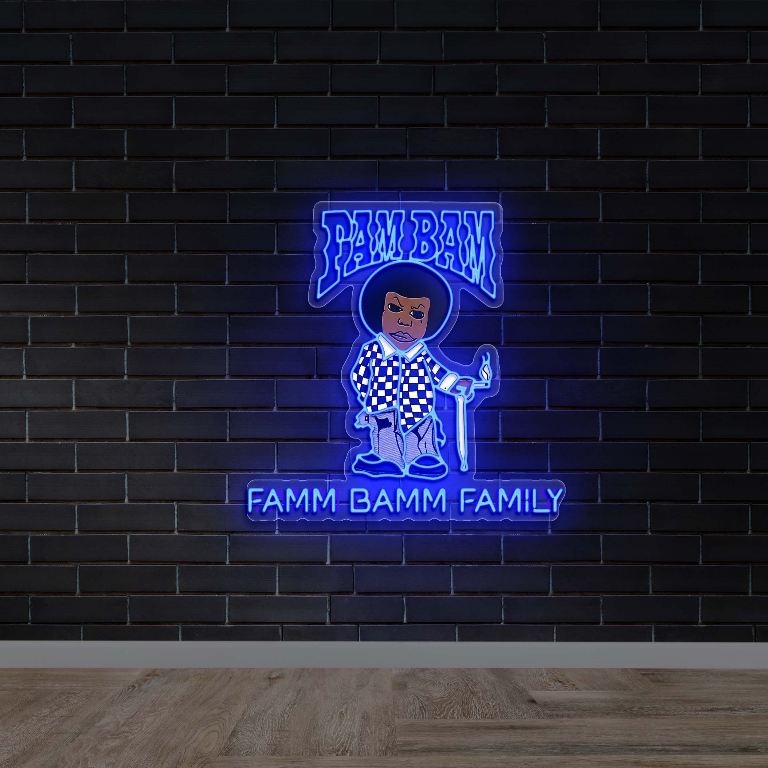 Famm Bamm - Premium Neon Artwork