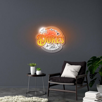 Mama Dukes  – Premium Neon Artwork