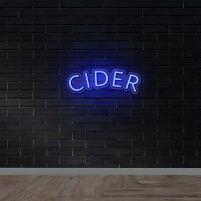 Cider - Premium Neon Artwork