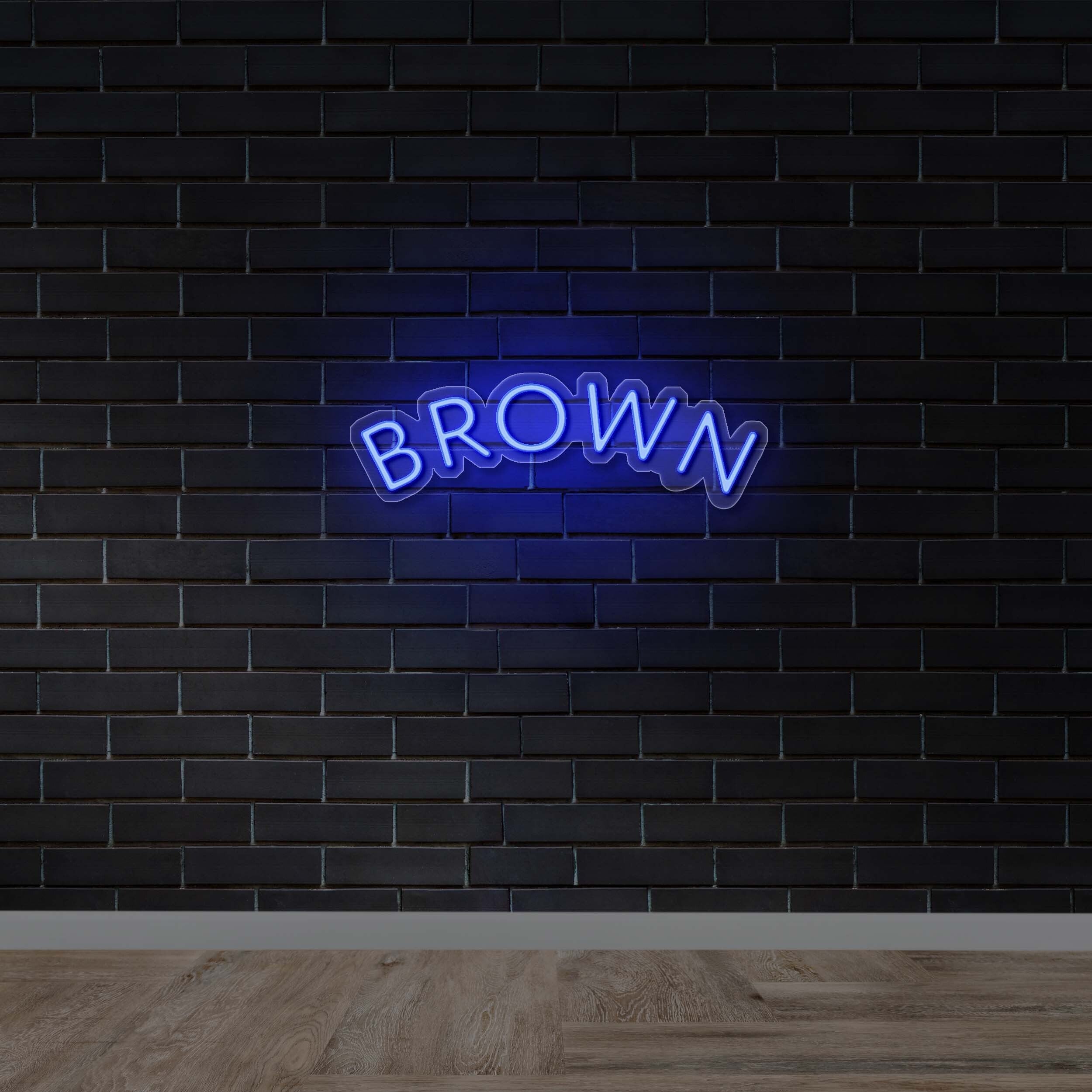 Brown - Premium Neon Artwork