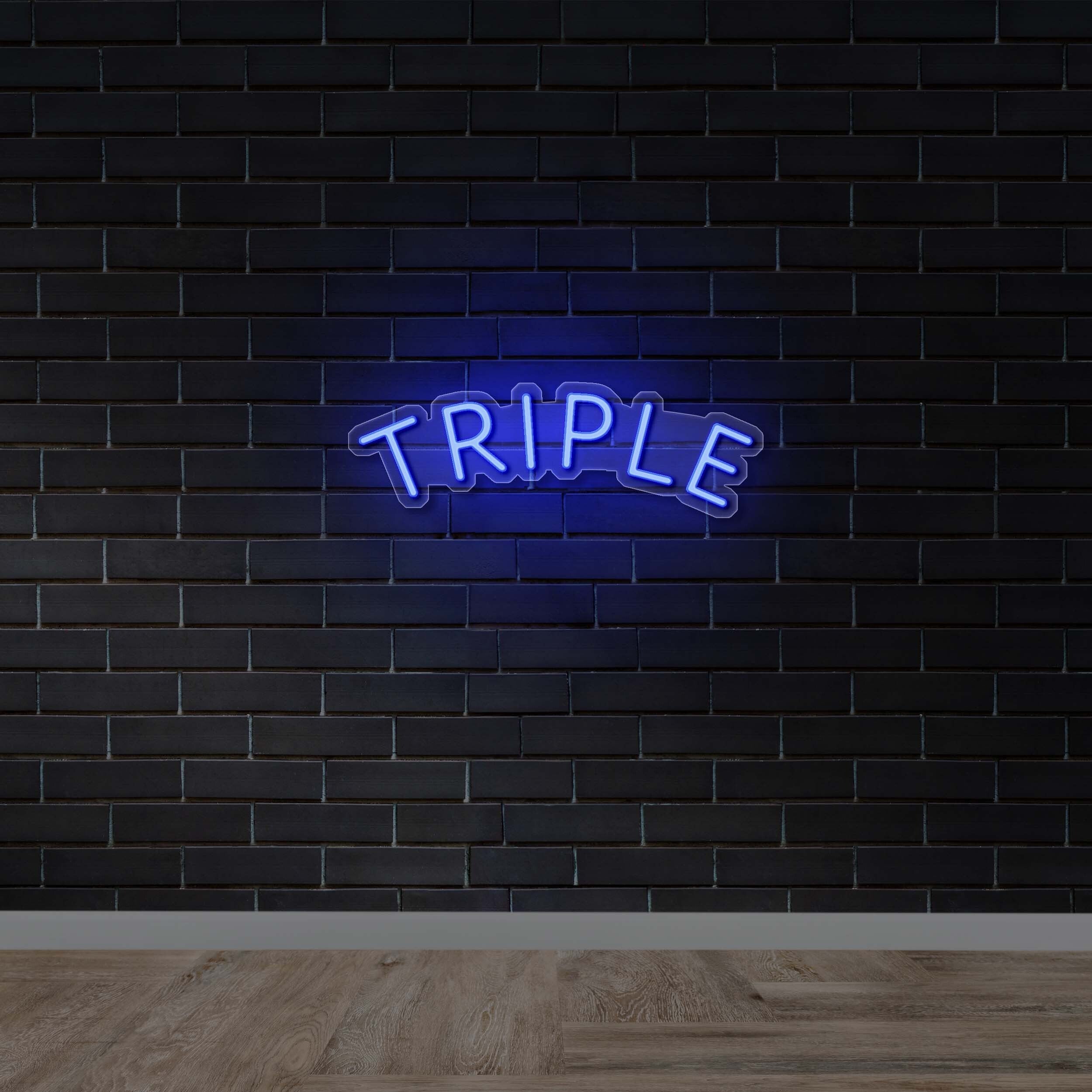 Triple - Premium Neon Artwork