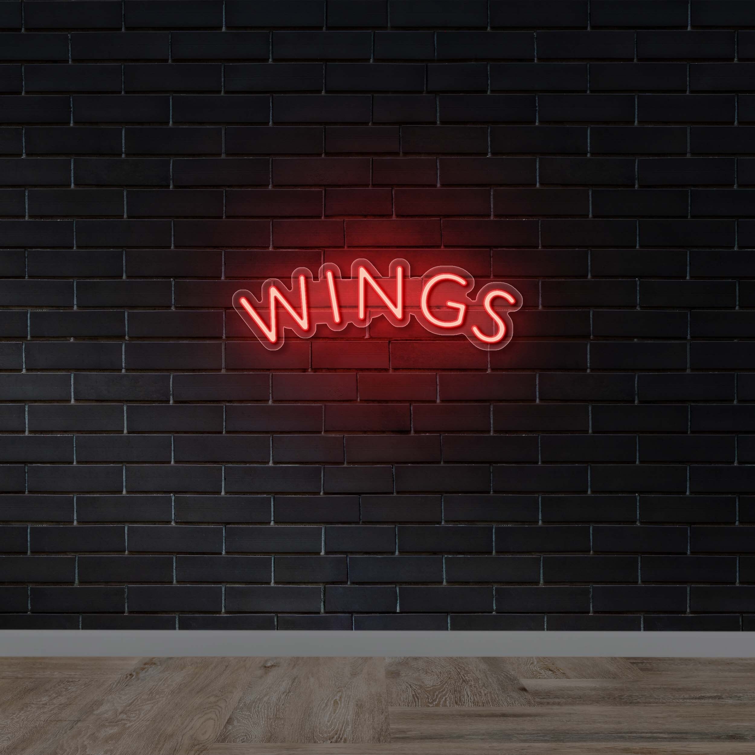 Wings - Premium Neon Artwork