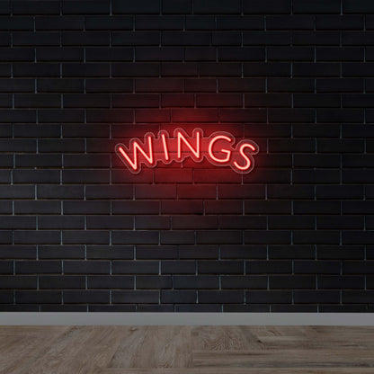 Wings - Premium Neon Artwork