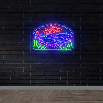 The Hanger - Premium Neon Artwork