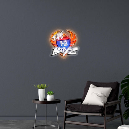 THE 1-2 BOYZ - Premium Neon Artwork
