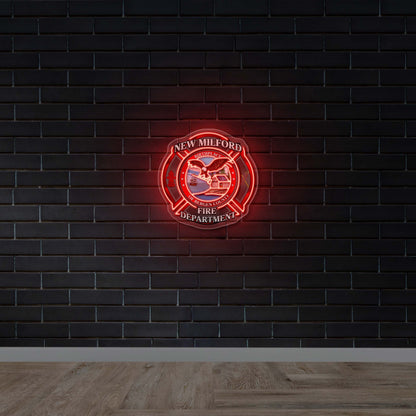 New Milford Fire Department - Premium Neon Artwork