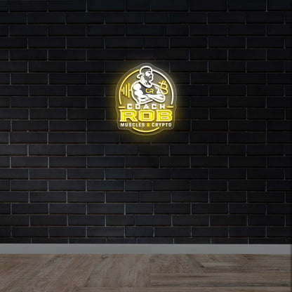 Coach Rob | 2nd Version - Premium Neon Artwork