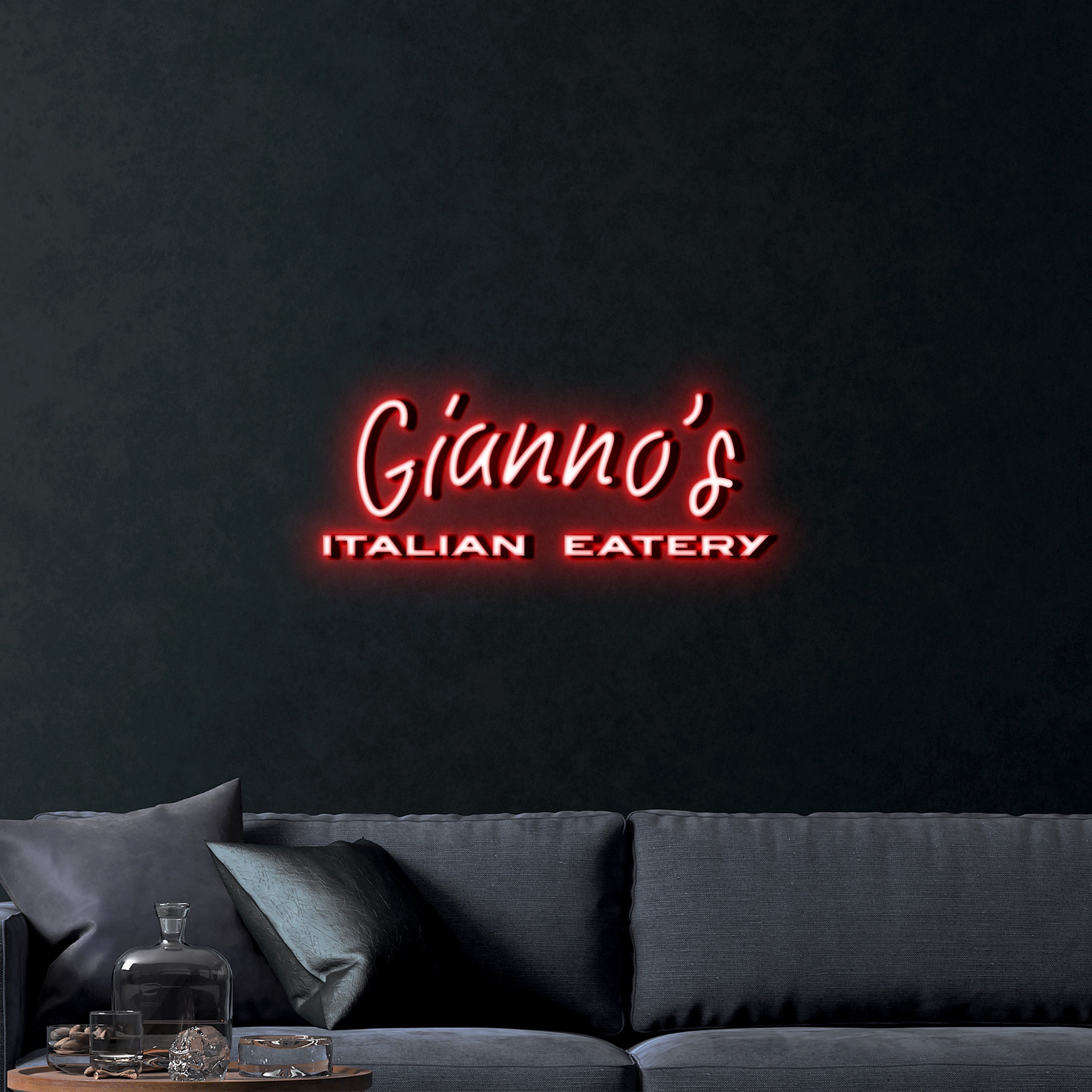 Gianno's Italian Restaurant – Premium Neon Artwork