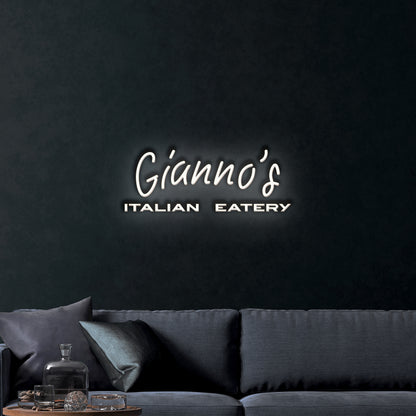 Gianno's Italian Restaurant – Premium Neon Artwork