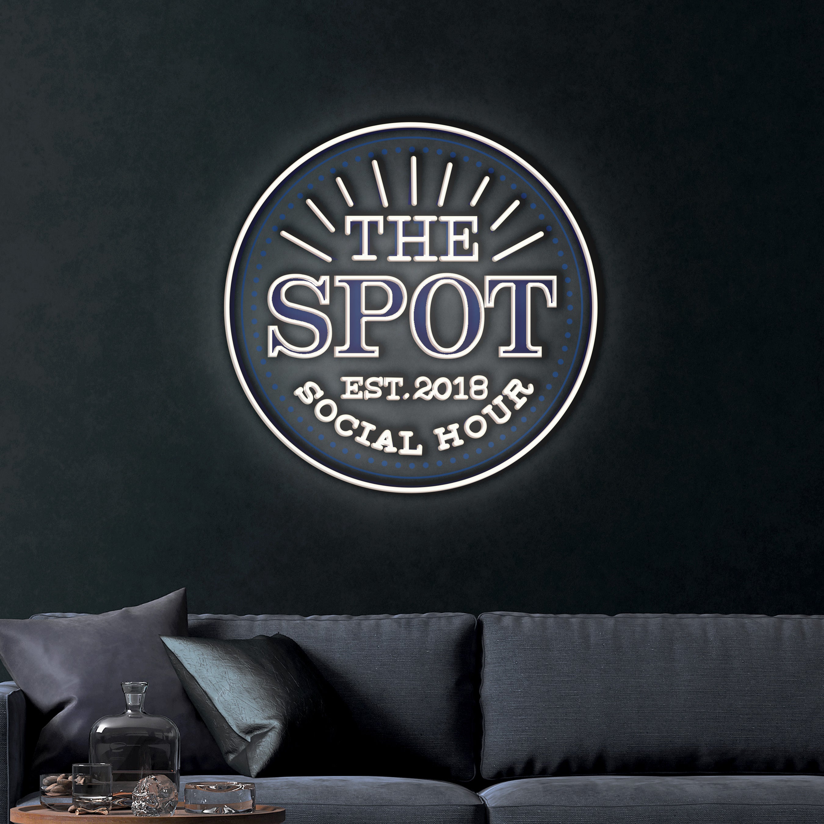 THE SPOT – Premium Neon Artwork